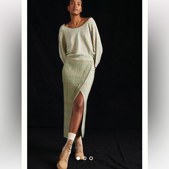 Anthropologie Dresses & Skirts - Anthropologie NWT Daily Practice Knit Maxi Skirt Size L.